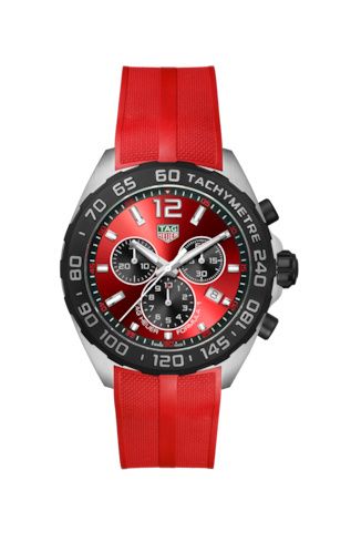 TAG Heuer Formula 1 Quartz Chronograph Stainless Steel / Red